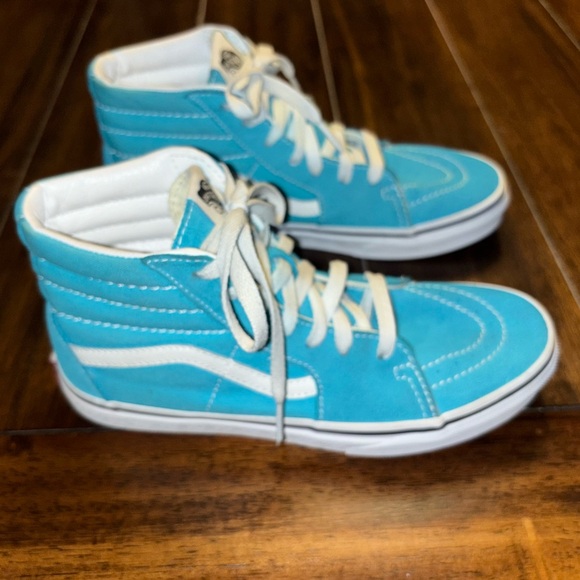 Vans HiTop Blue Old School Sneaker - Picture 2 of 6